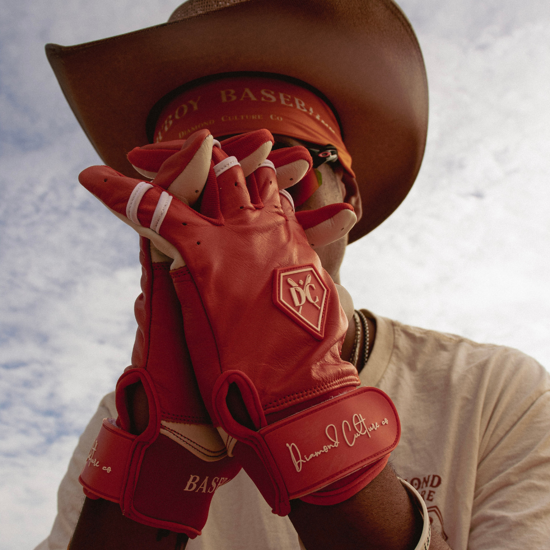 Cow Boy Baseball Batting Gloves